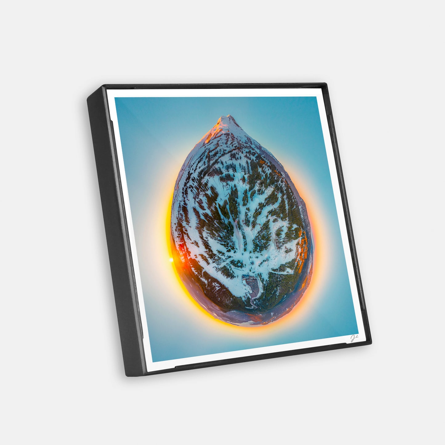Mt. Hood Meadows (2026) - Magnetic Mini Framed Signed Print