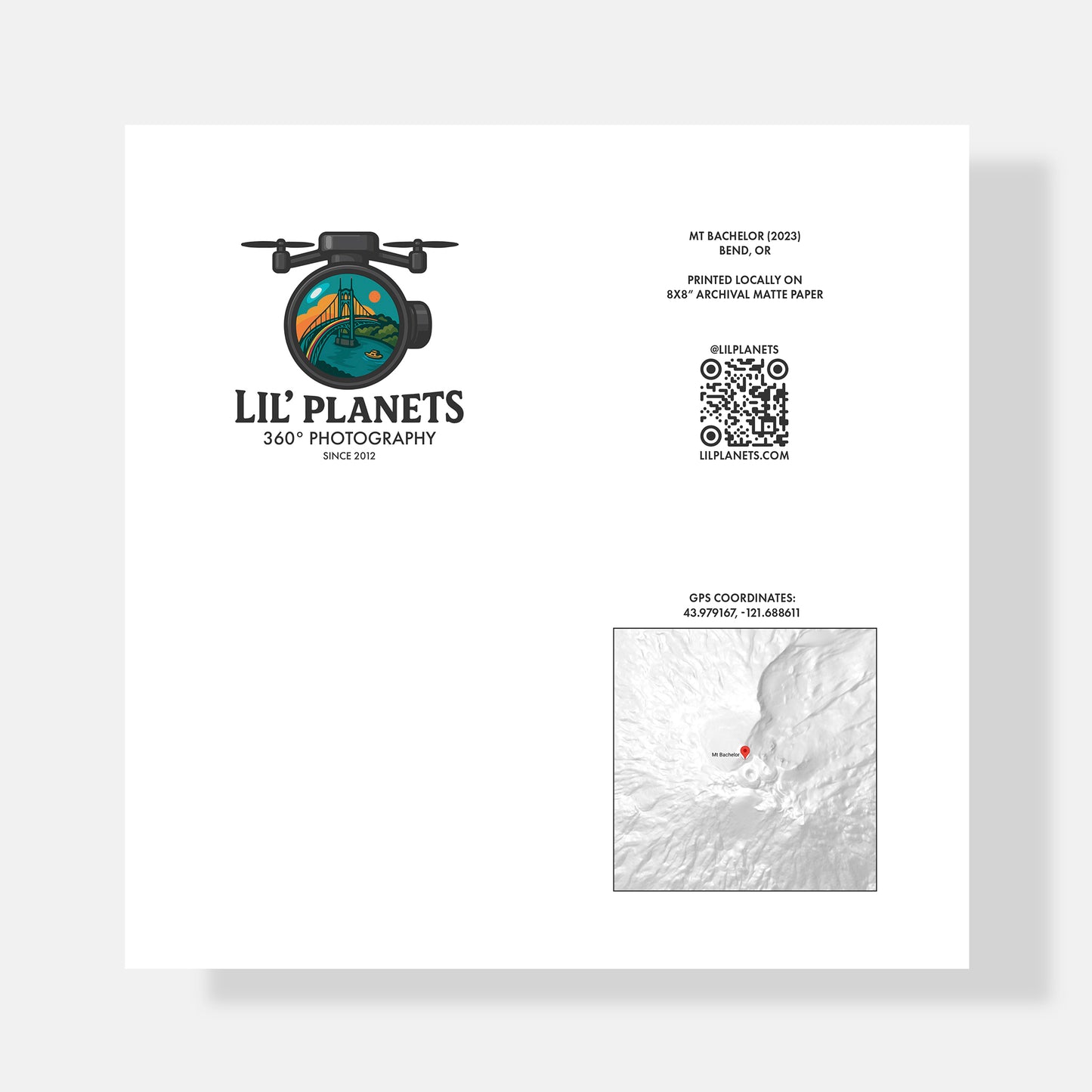 Mt. Bachelor (2023) - Signed Print