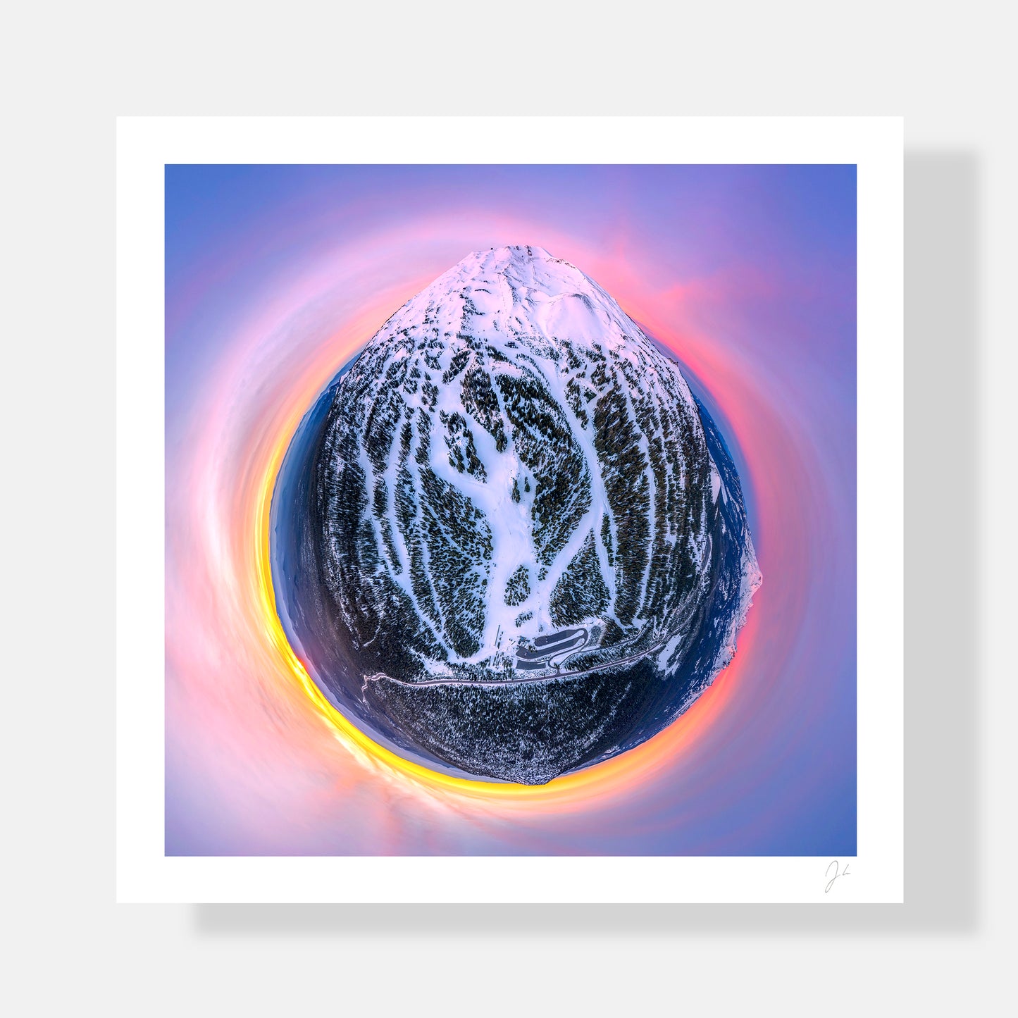 Mt. Bachelor (2023) - Signed Print