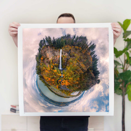 Multnomah Falls (2023) - Signed & Numbered Museum Grade Print