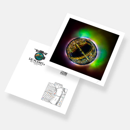 Northern Lights Over Portland (2024) - Signed Print