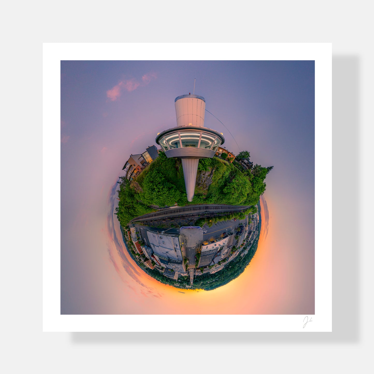 Oregon City Municipal Elevator (2023) - Signed Print