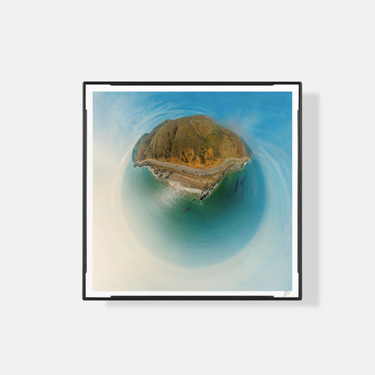 Pacific Coast Highway (2018) - Magnetic Mini Framed Signed Print