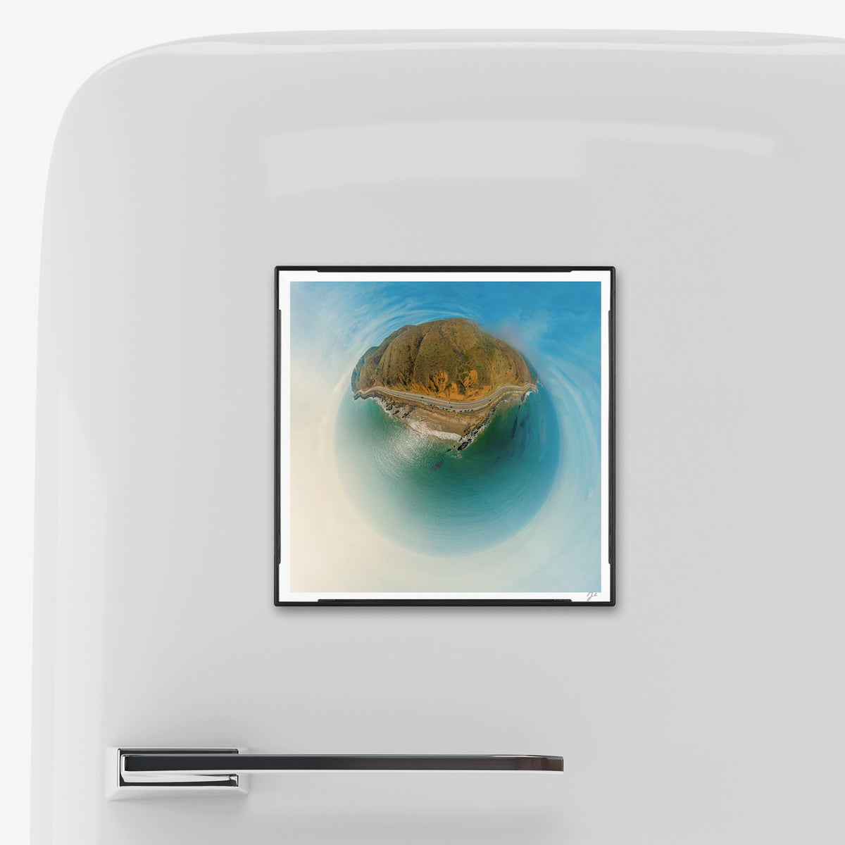 Pacific Coast Highway (2018) - Magnetic Mini Framed Signed Print