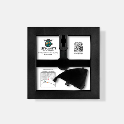 Paul Bunyan & The Blue Ox (2018) - Magnetic Mini Framed Signed Print