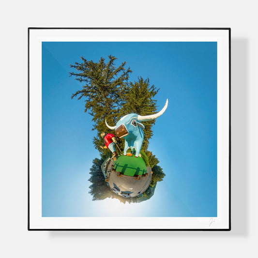 Paul Bunyan Statue (2018) - Signed Print