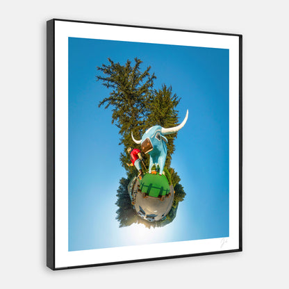 Paul Bunyan Statue (2018) - Signed Print