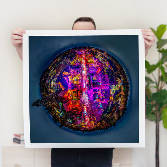 Peacock Lane (2025) - Signed & Numbered Museum Grade Print