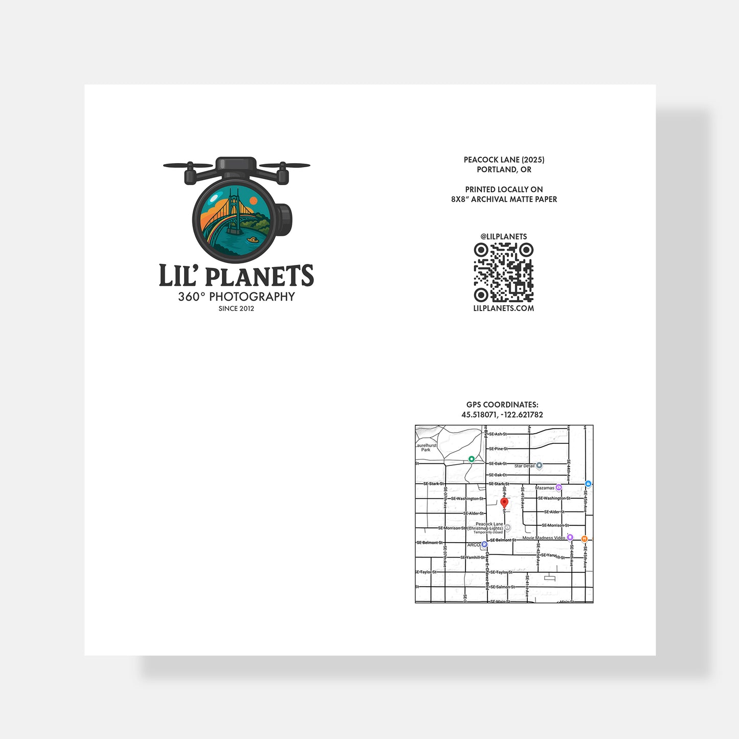 Peacock Lane (2025) - Signed Print