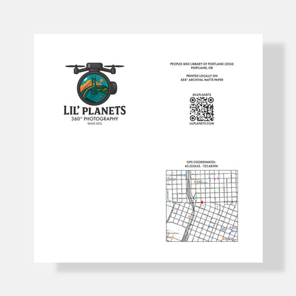 People's Bike Library of Portland (2024) - Signed Print