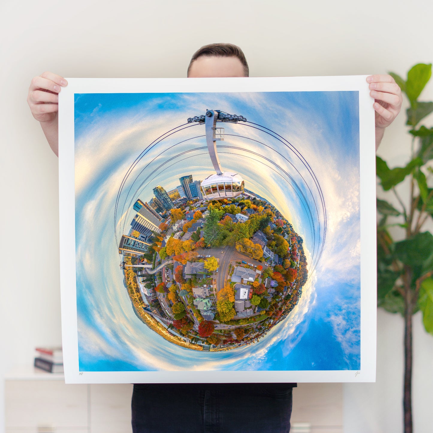 Portland Aerial Tram (2025) - Signed & Numbered Museum Grade Print
