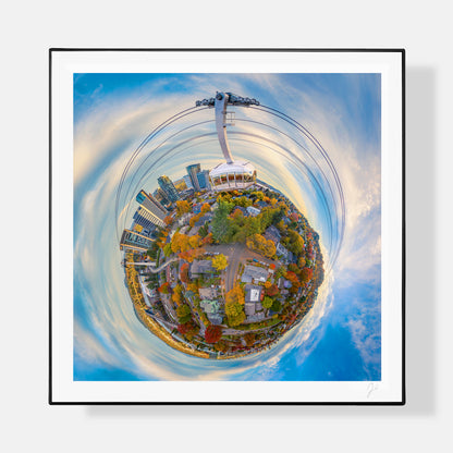 Portland Aerial Tram (2025) - Signed Print