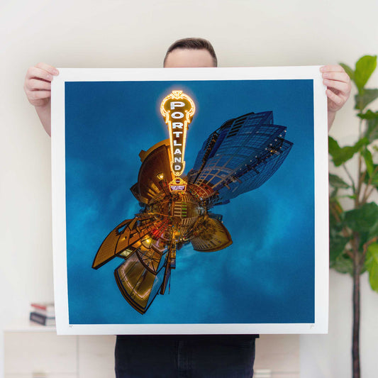Portland'5 Center for the Arts (2024) - Signed & Numbered Museum Grade Print