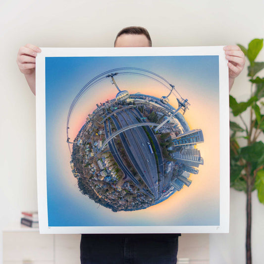 Portland Aerial Tram (2025) - Signed & Numbered Museum Grade Print