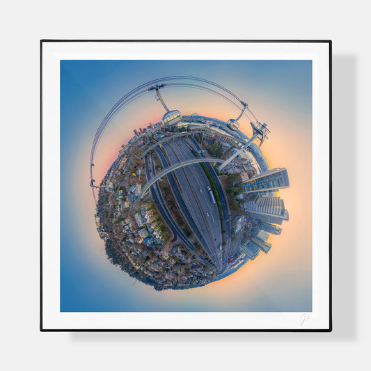 Portland Aerial Tram (2025) - Signed Print