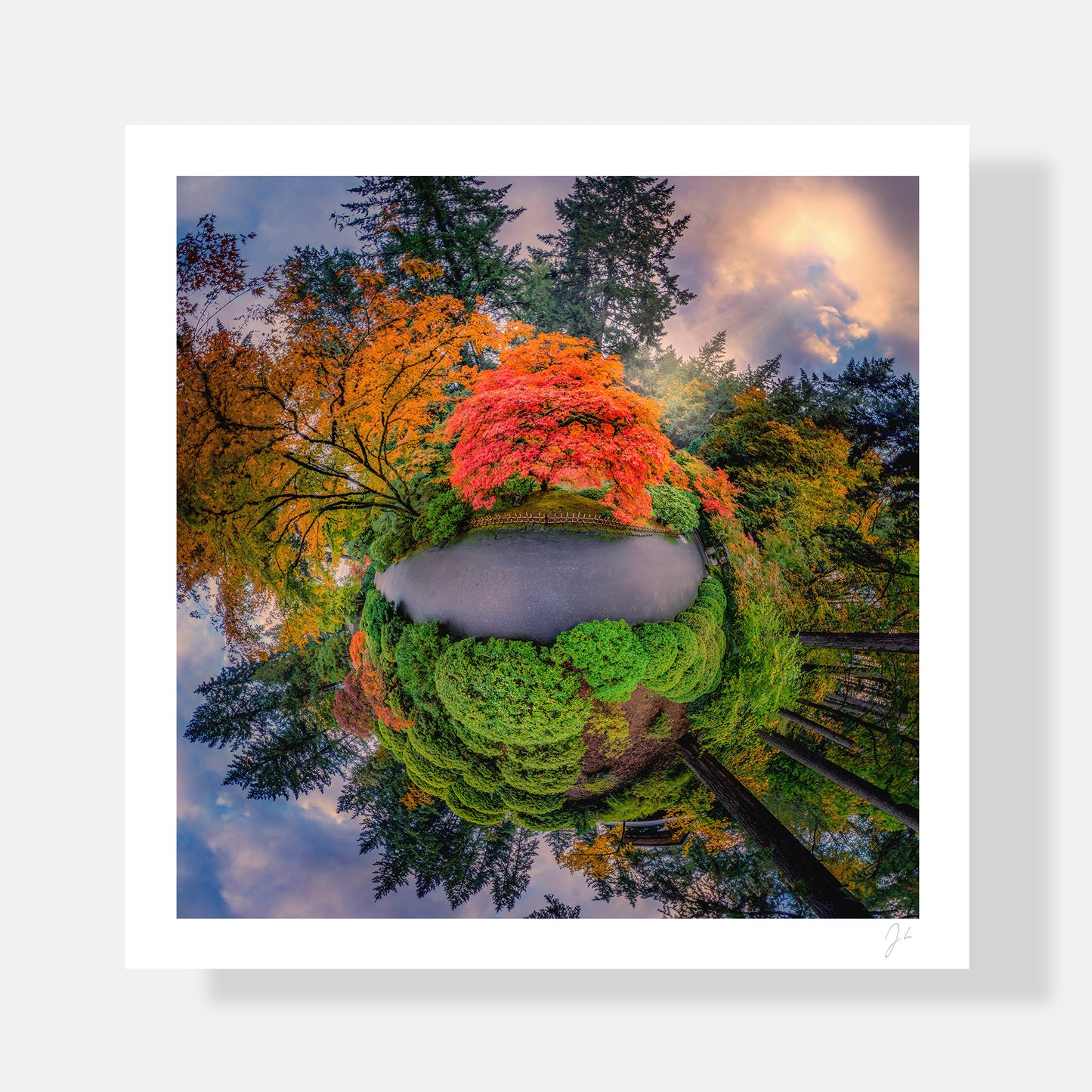Portland Japanese Garden (2024) - Signed Print