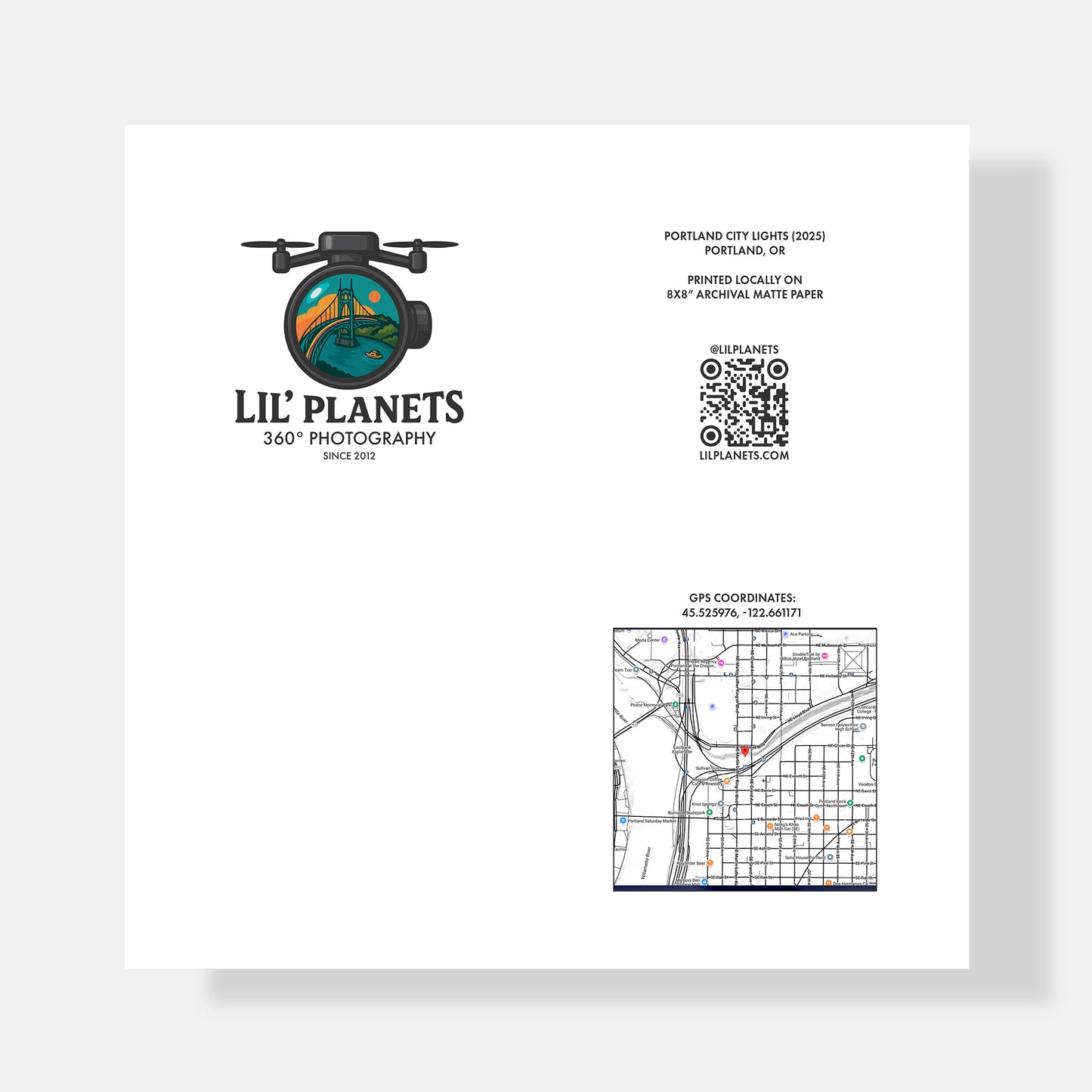 Portland City Lights (2025) - Signed Print