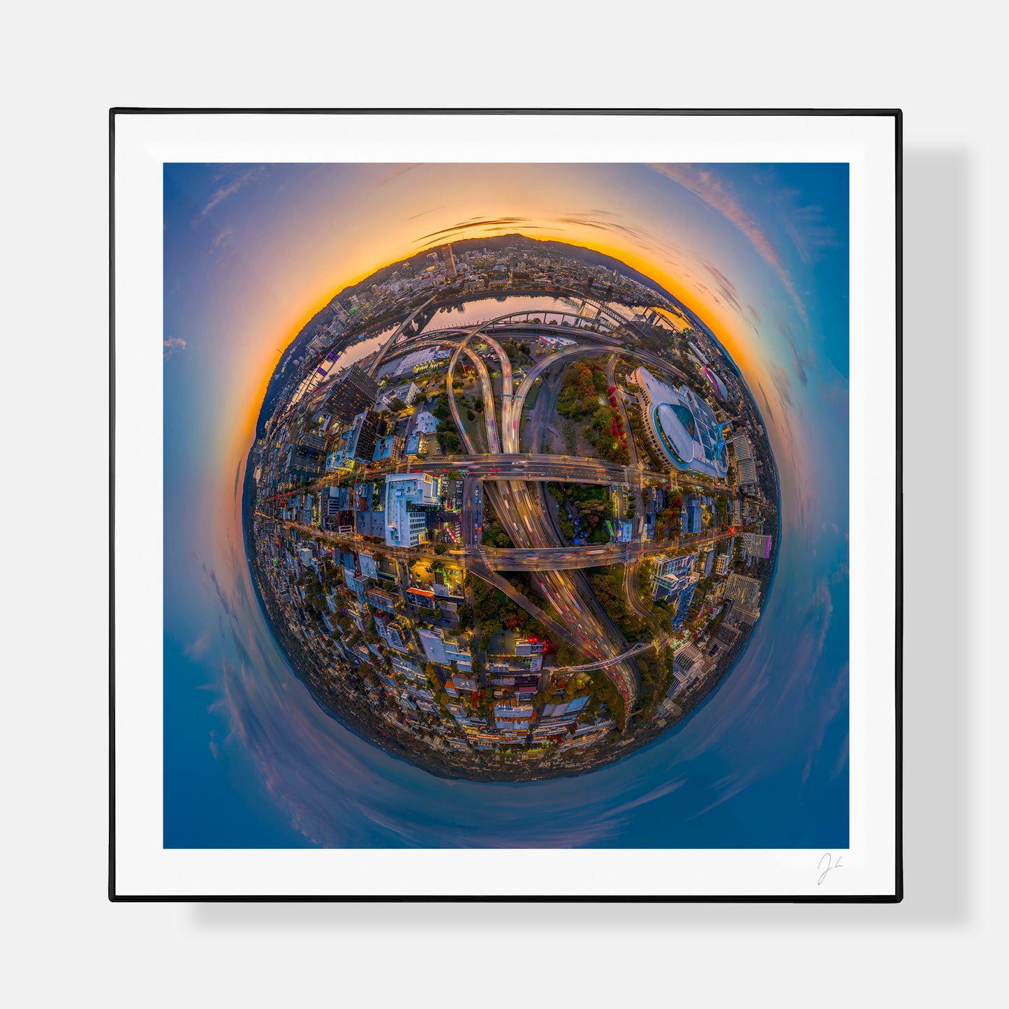 Portland City Lights (2025) - Signed Print