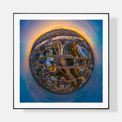 Portland City Lights (2025) - Signed Print