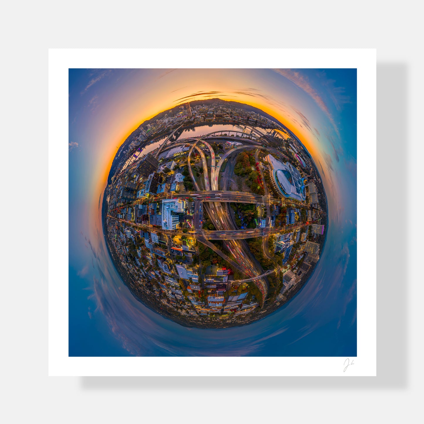 Portland City Lights (2025) - Signed Print
