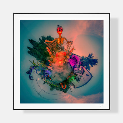 Post Mabone Halloween House (2026) - Signed Print
