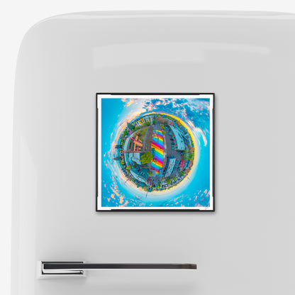 Rainbow Road (2025) - Magnetic Mini Framed Signed Print