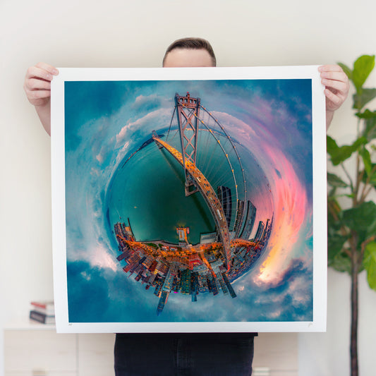 San Francisco-Oakland Bay Bridge (2025) - Signed & Numbered Museum Grade Print