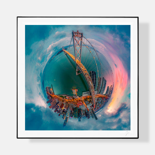 San Francisco-Oakland Bay Bridge (2025) - Signed Print