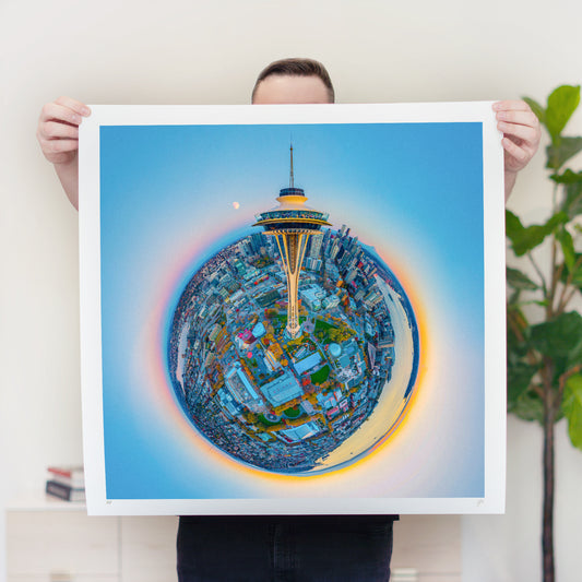 Seattle Skyline (2026) - Signed & Numbered Museum Grade Print