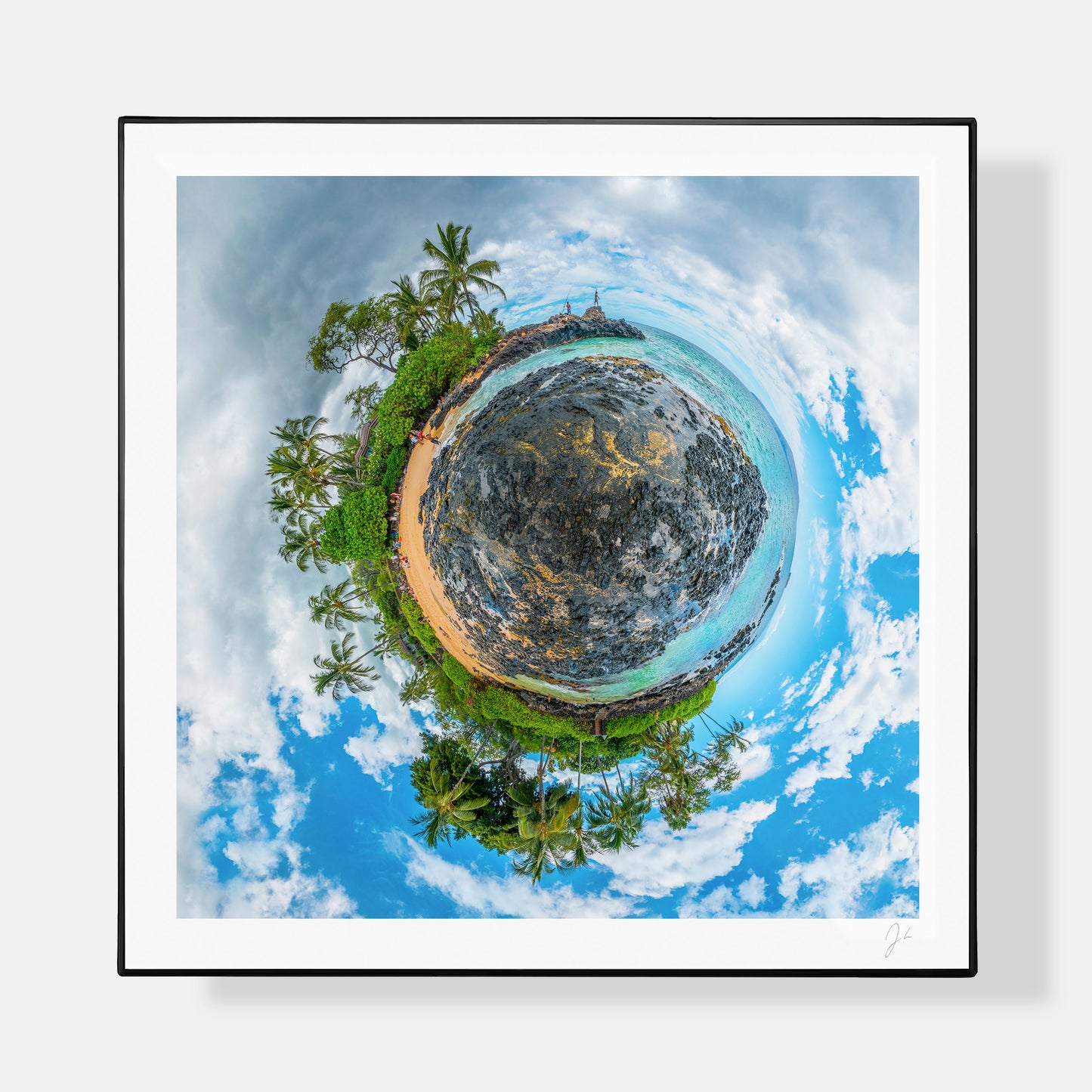 Pa'ako Beach (Secret Cove) (2025) - Signed Archival Print