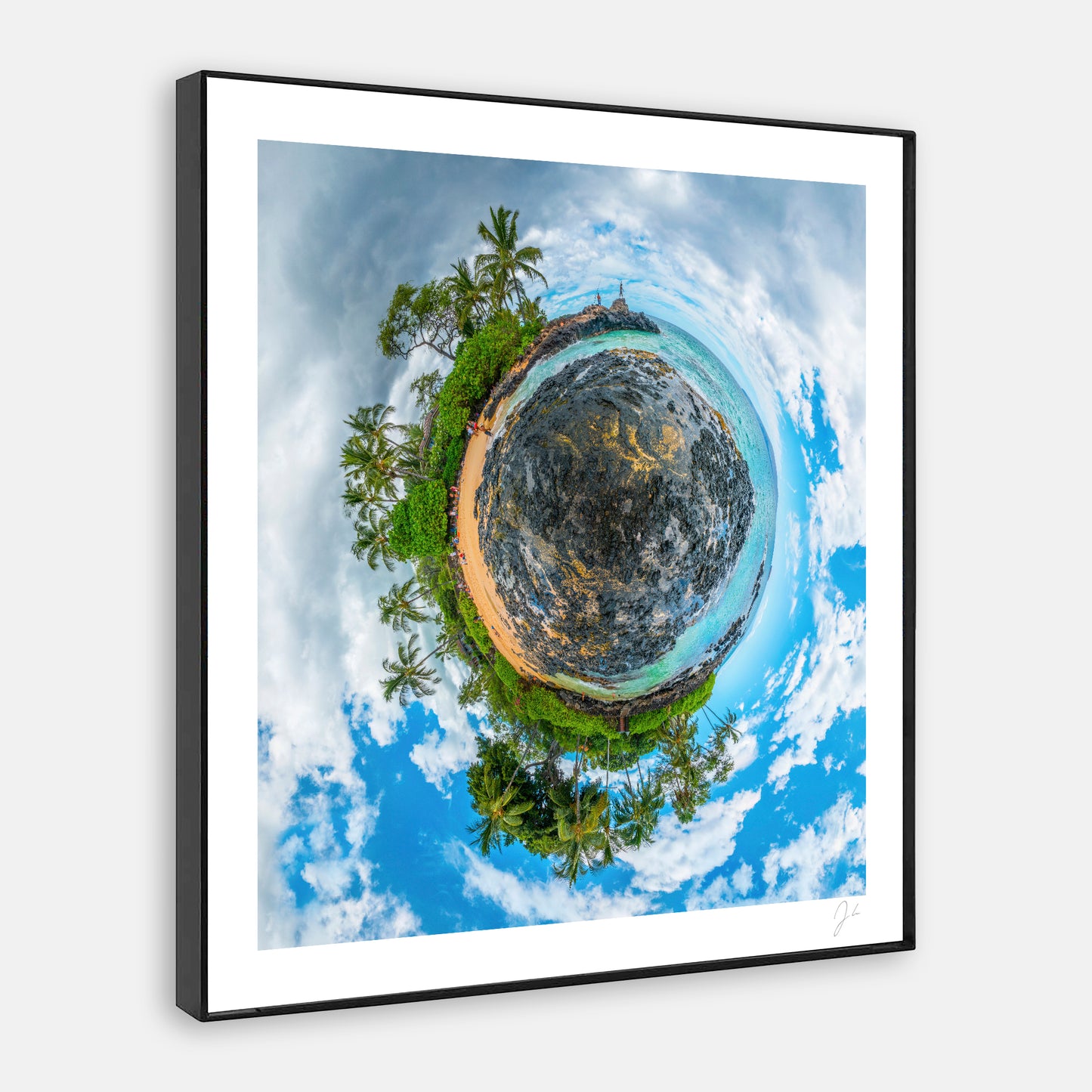 Pa'ako Beach (Secret Cove) (2025) - Signed Archival Print