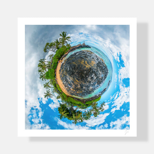 Pa'ako Beach (Secret Cove) (2025) - Signed Archival Print