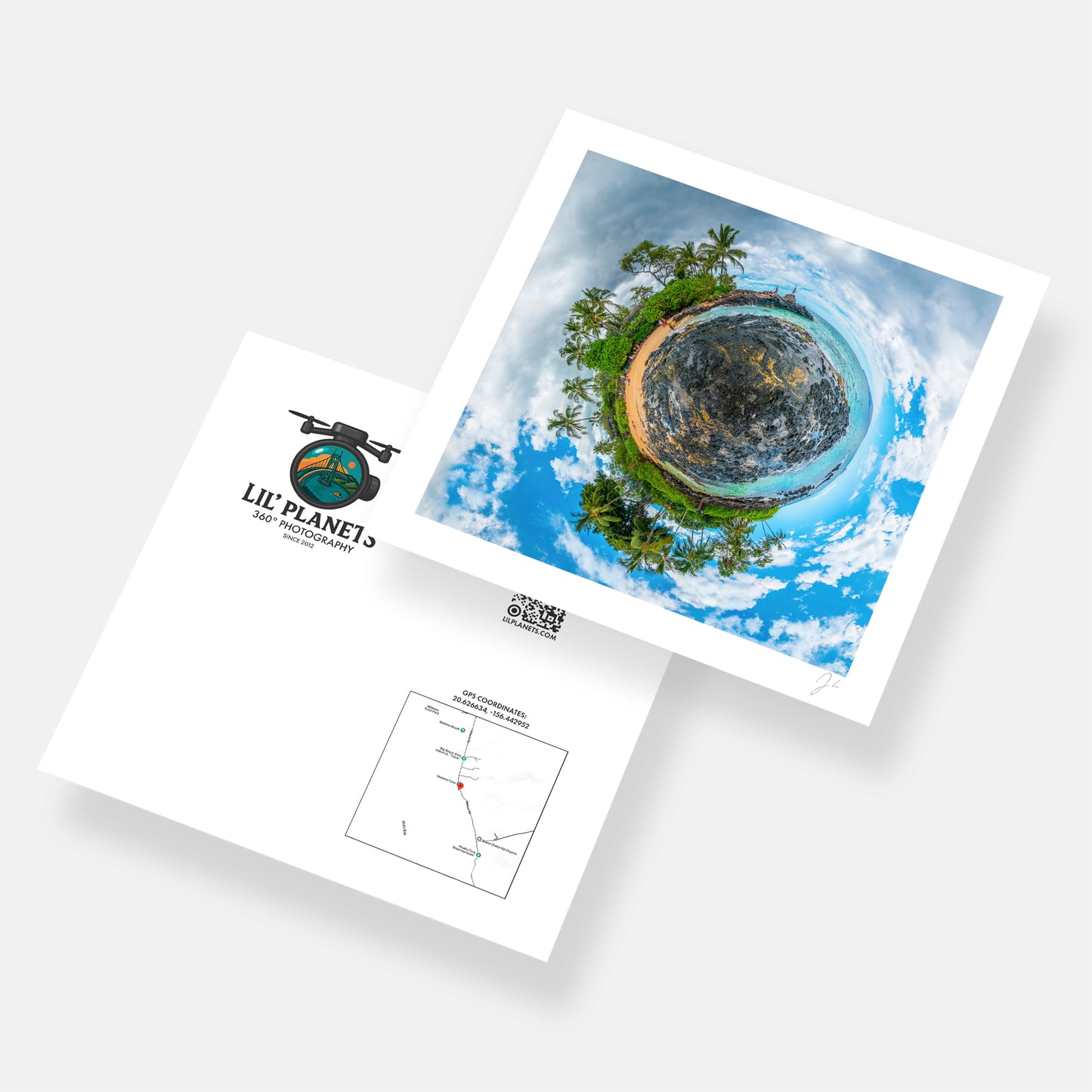 Pa'ako Beach (Secret Cove) (2025) - Signed Archival Print