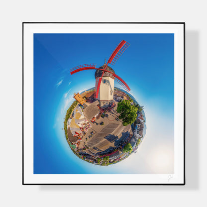Solvang Windmill (2024) - Signed Print