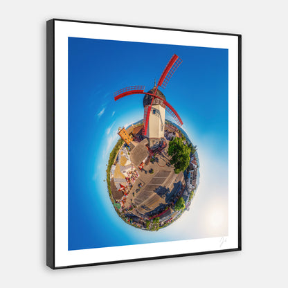 Solvang Windmill (2024) - Signed Print