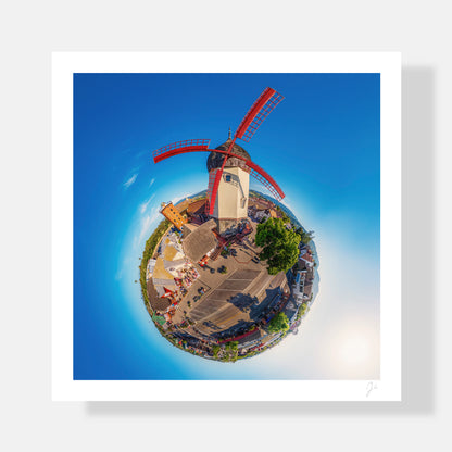 Solvang Windmill (2024) - Signed Print