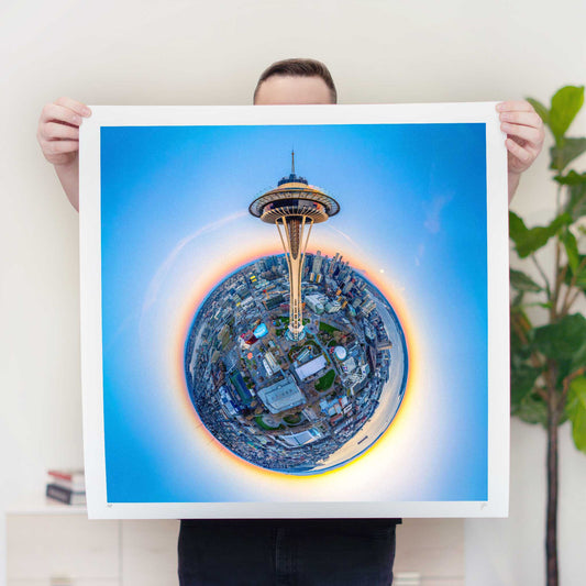Seattle Skyline (2024) - Signed & Numbered Museum Grade Print