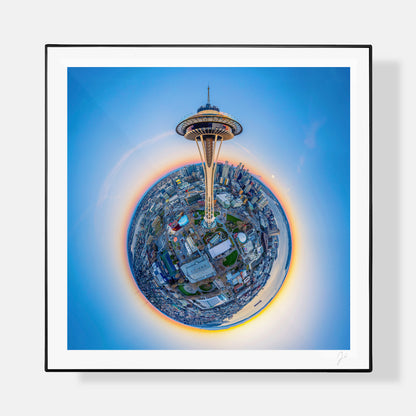 Seattle Skyline (2024) - Signed Print