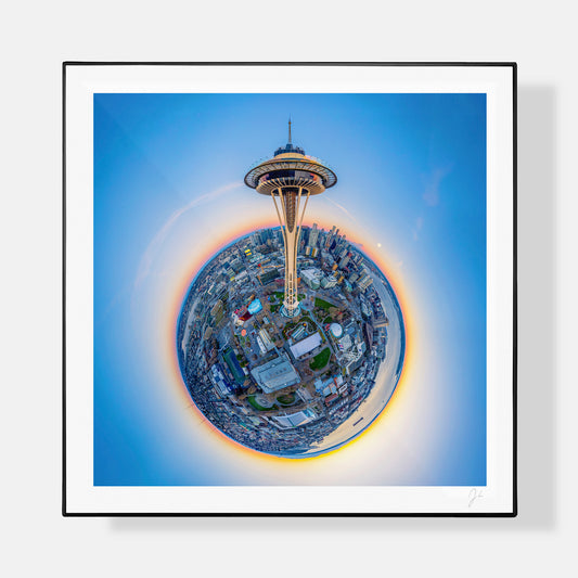 Seattle Skyline (2024) - Signed Print