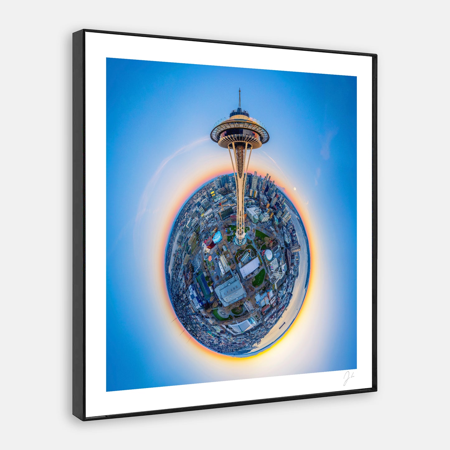 Seattle Skyline (2024) - Signed Print
