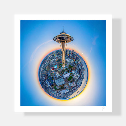 Seattle Skyline (2024) - Signed Print