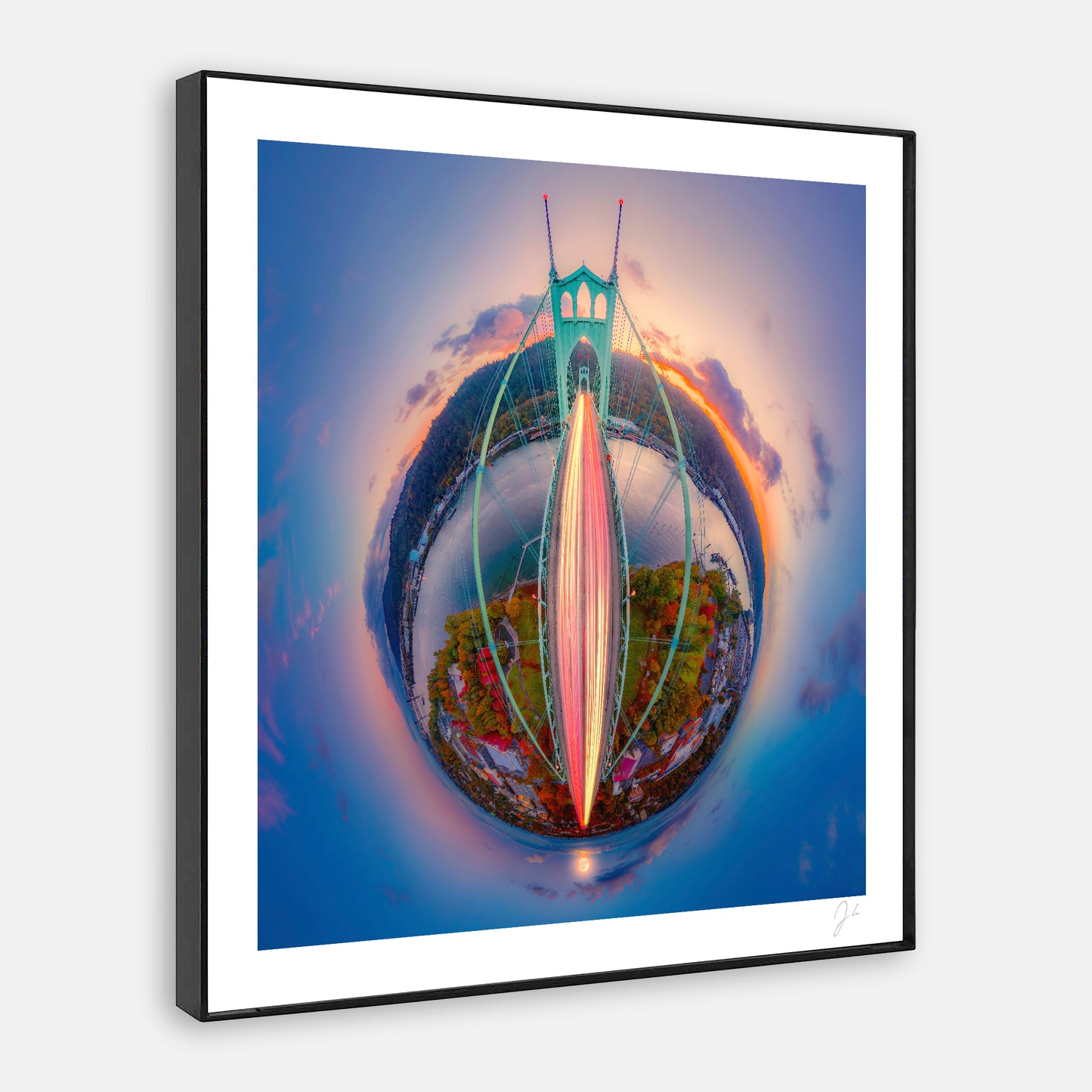 St. Johns Bridge (2024) - Signed Print