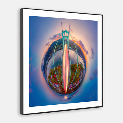 St. Johns Bridge (2024) - Signed Print