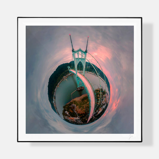 St. Johns Bridge (2022) - Signed Print
