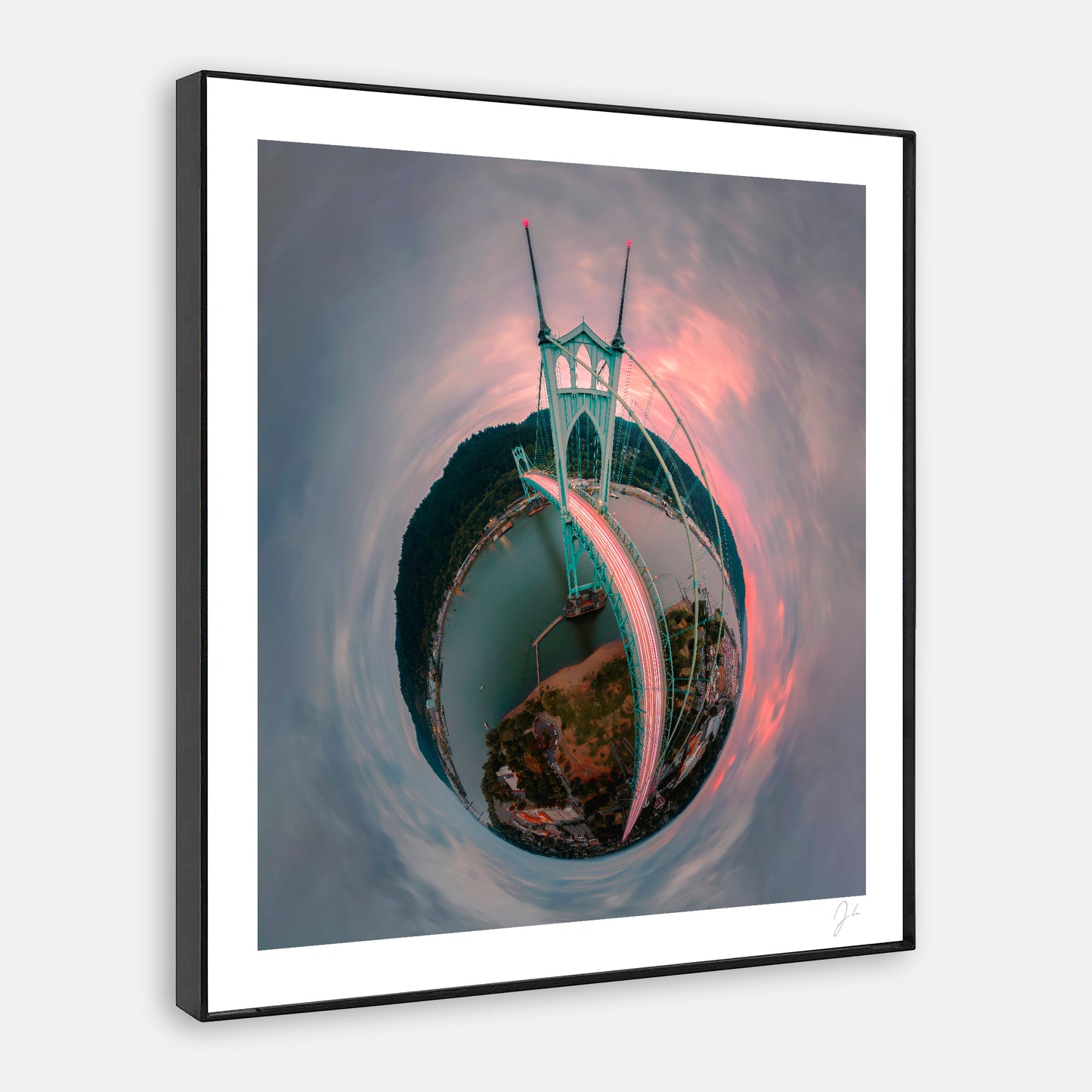 St. Johns Bridge (2022) - Signed Print
