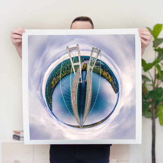 Tacoma Narrows Bridge (2023) - Signed & Numbered Museum Grade Print