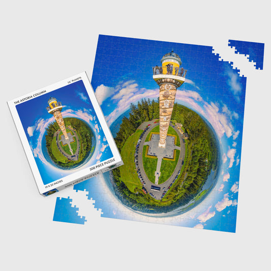 The Astoria Column - 500 Piece Puzzle
