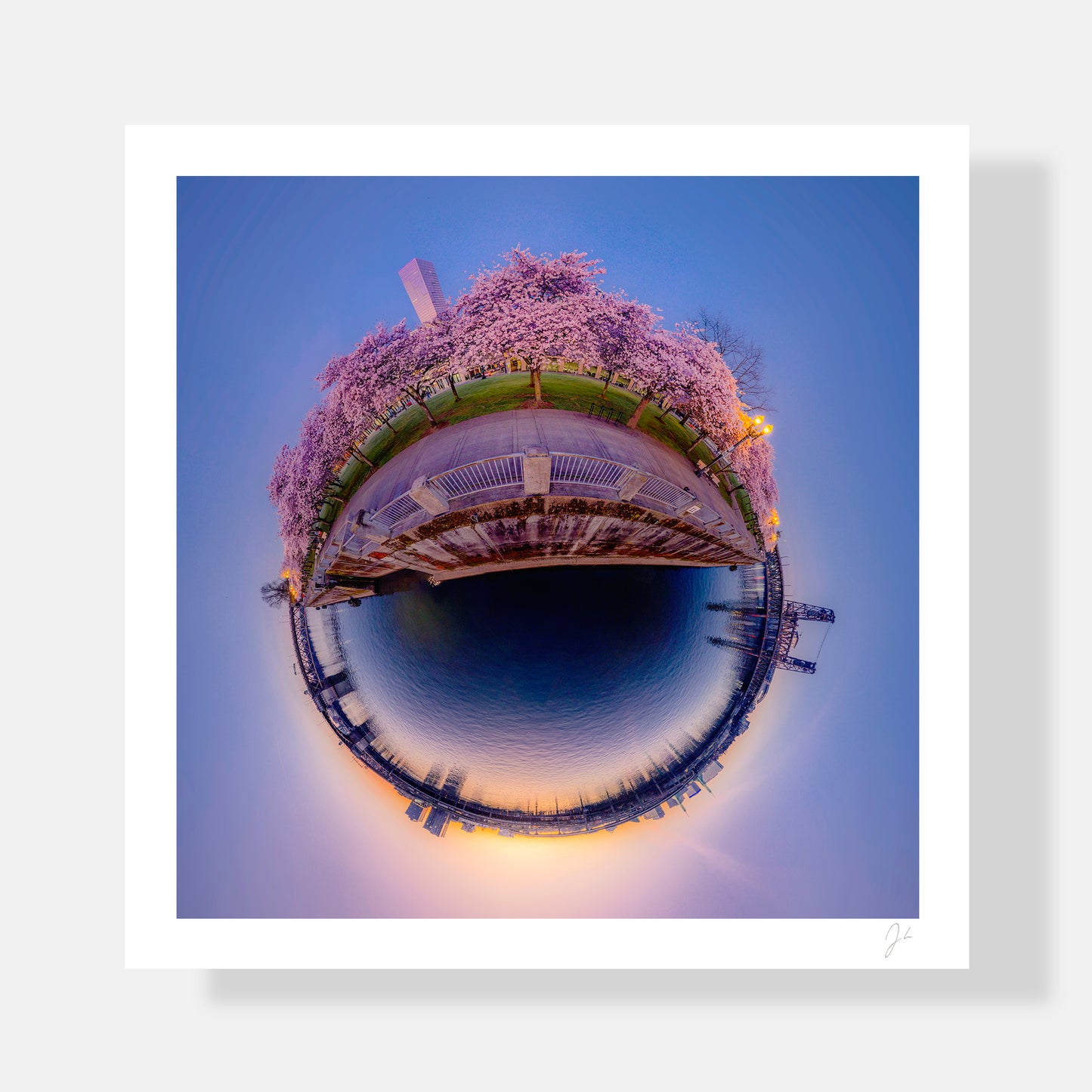 Tom McCall Waterfront Bloom (2024) - Signed Print