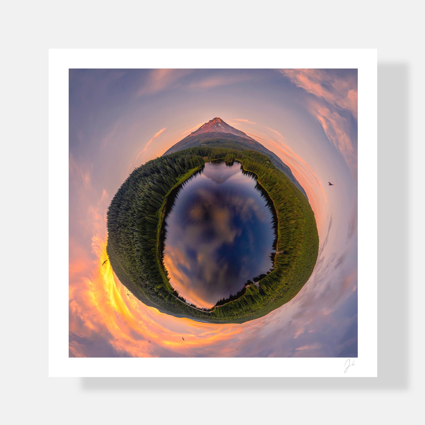 Trillium Lake (2023) - Signed Print