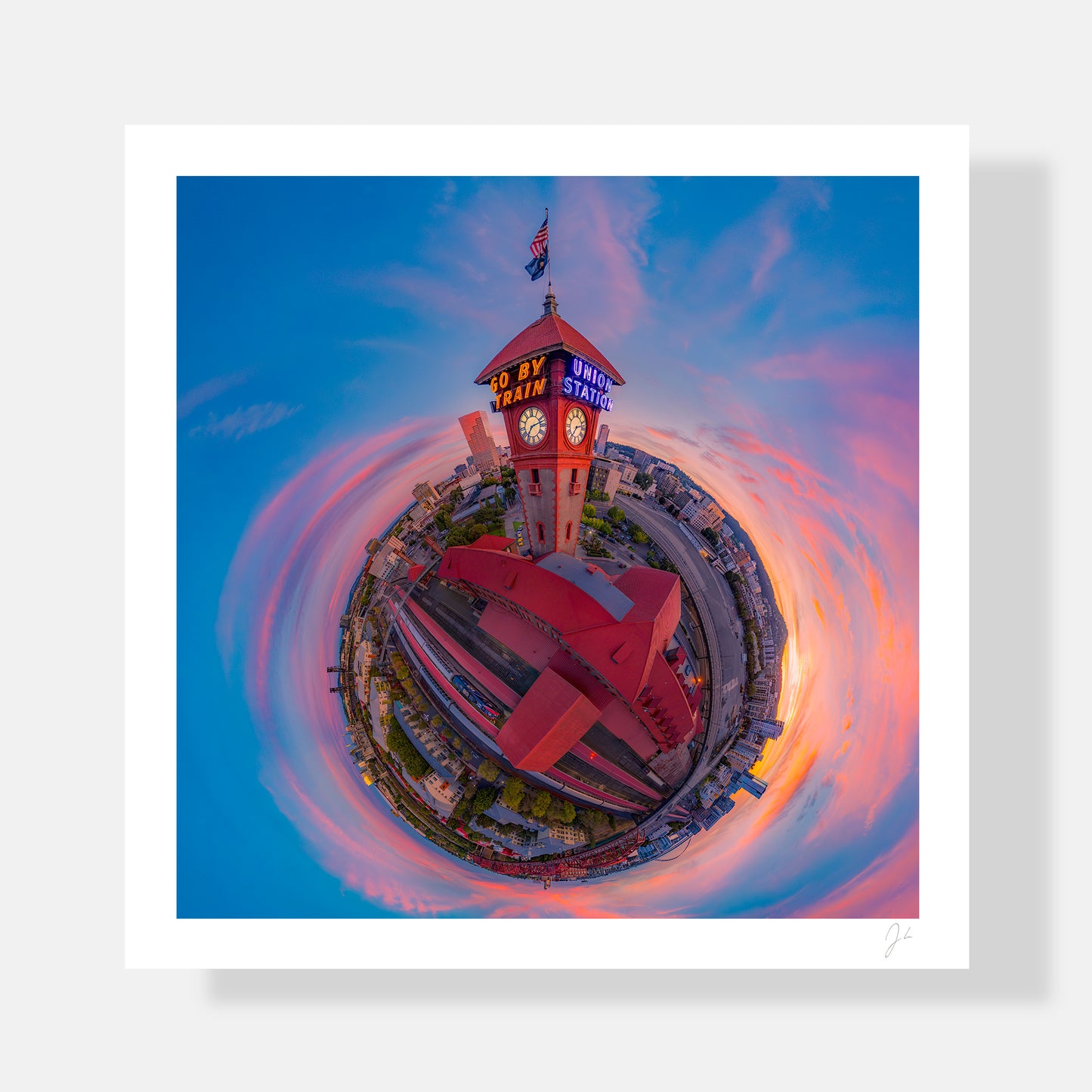 Union Station Portland (2024) - Signed Print